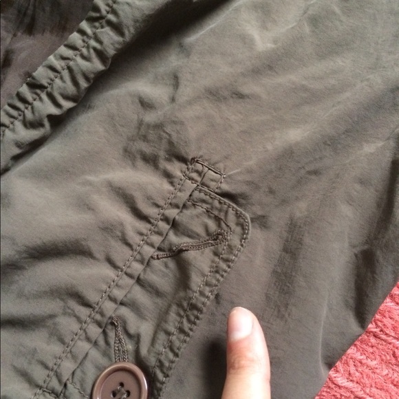 Cropped Bomber Jacket in Brown - Picture 4 of 6